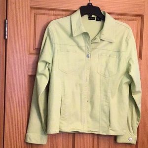 North Crest light green Jean Jacket